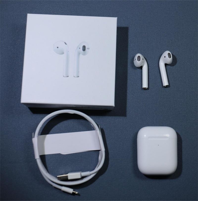 Pro2 Bluetooth 5.0 Drahtloser Kopfhörer Mini-Kopfhörer Wasserdichte Touch Control Ohrhörer Hochwertiges Headset mit Mikrofon für iPhone Xiaomi weiß