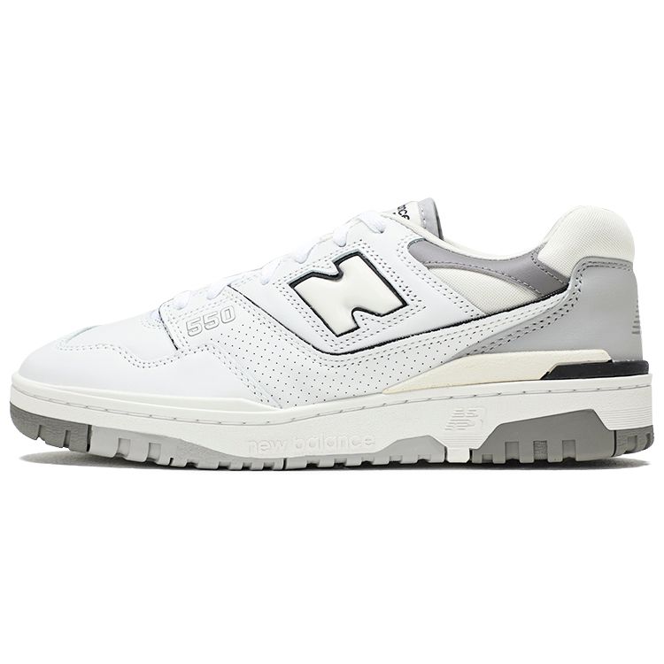 New Balance 550 White Marblehead Unisex-Sneaker Dunkelgrau BB550PWA 36