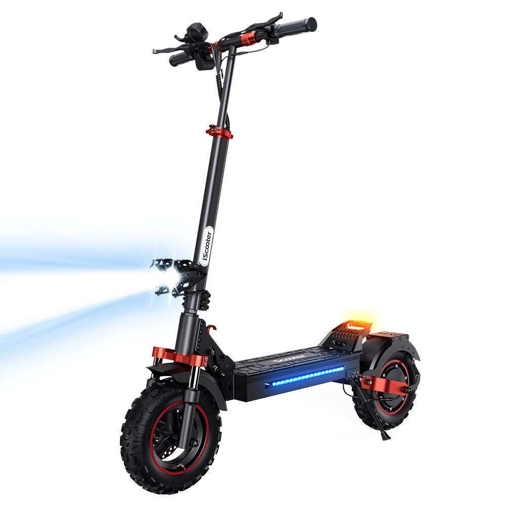 iScooter iX5S Erwachsener Multi-Terrain Faltbarer Elektroroller 1000W Motor 48V15Ah 11 Zoll Reifen Offroad Urbanes Pendeln Elektroroller