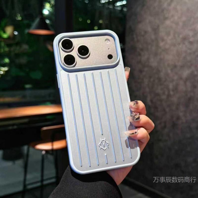 RIMOWA Aluminiumlegierung Handyhülle IPhone 18 Pro Max 17 Matt Anti-Fingerabdruck Schutzhülle iPhone 18 Pro Max white