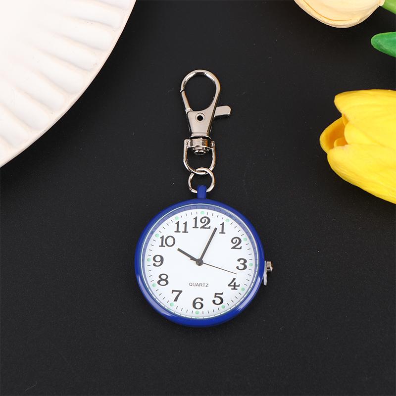 Taschenuhren, Krankenschwester-Taschenuhr, Schlüsselanhänger, Arzt, medizinische Vintage-Uhr, Geschenk navy blau