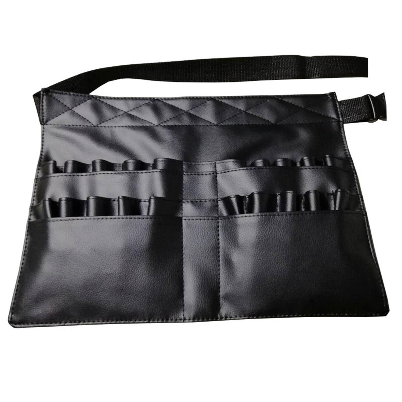 Make-up-Pinsel-Hüfttaschenhalter, Kosmetiktasche, mehrere Taschen, Make-up-Werkzeug, Hüfttasche mit verstellbarer Tasche type 1 schwarz