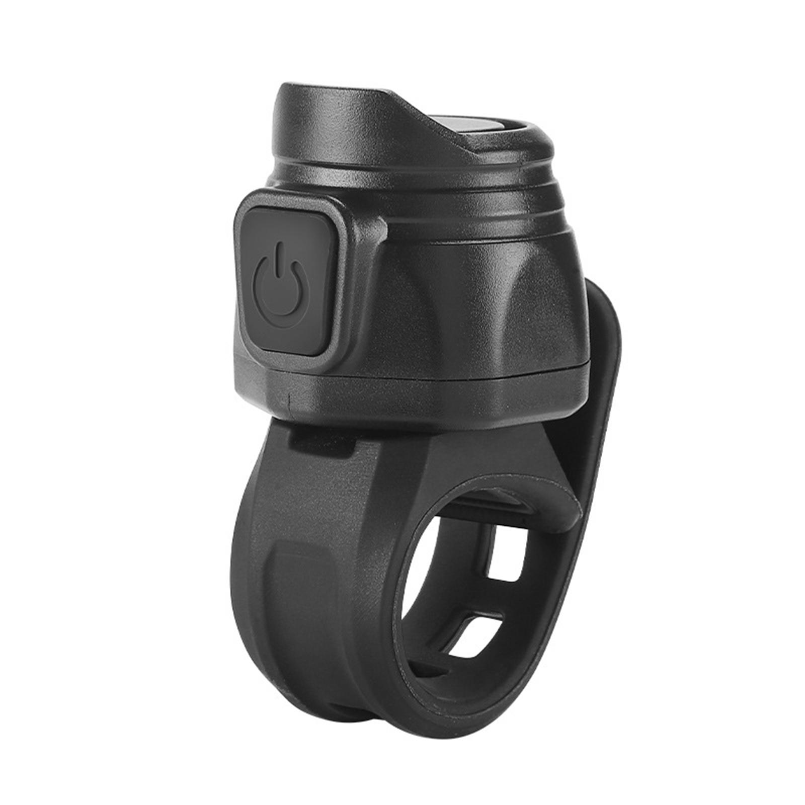 Fahrradklingel Radfahren USB Elektrische Hupe Rennrad Mountainbike Kinder Auto Elektrische Klingel One Size schwarz