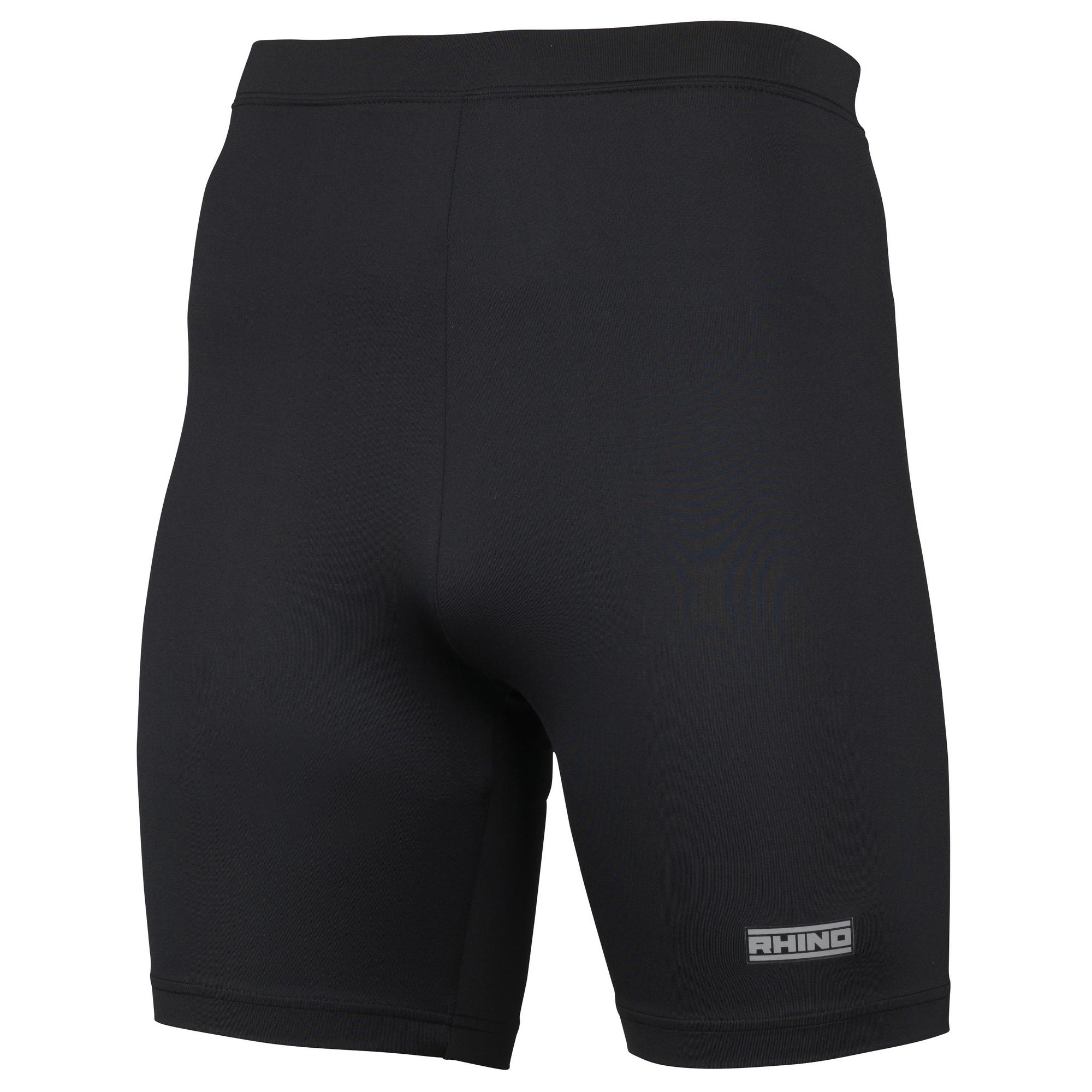 Rhino Herren-Sport-Basisschicht-Shorts L/XL schwarz