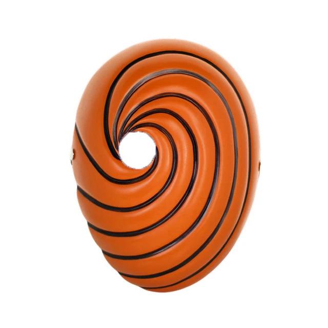 Naruto Tobi Obito Cosplay Kostüm Akatsuki Langarm Umhang Halloween Karneval Lustiges Erwachsenen Cosplay Kostüm as the picture-M brown