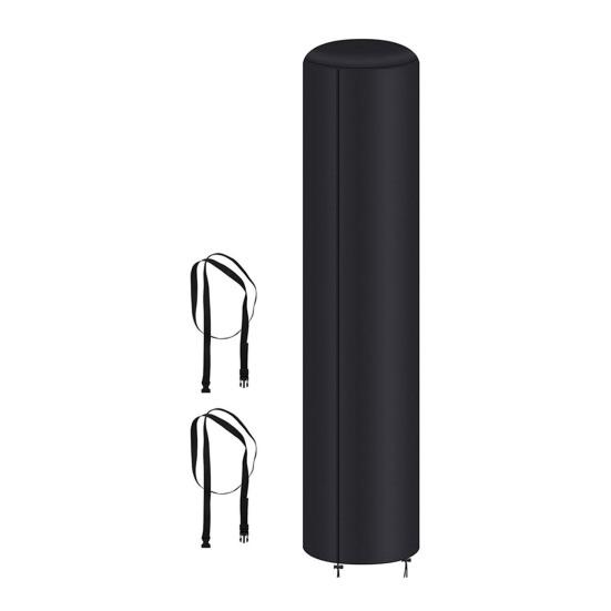 Solar Dusche Abdeckung Wasserdicht Schwerlast Outdoor Dusche Schutz Kordelzug Winddicht Staubdicht Abdeckung für 10,6 Gallonen Solar Duschkabine schwarz