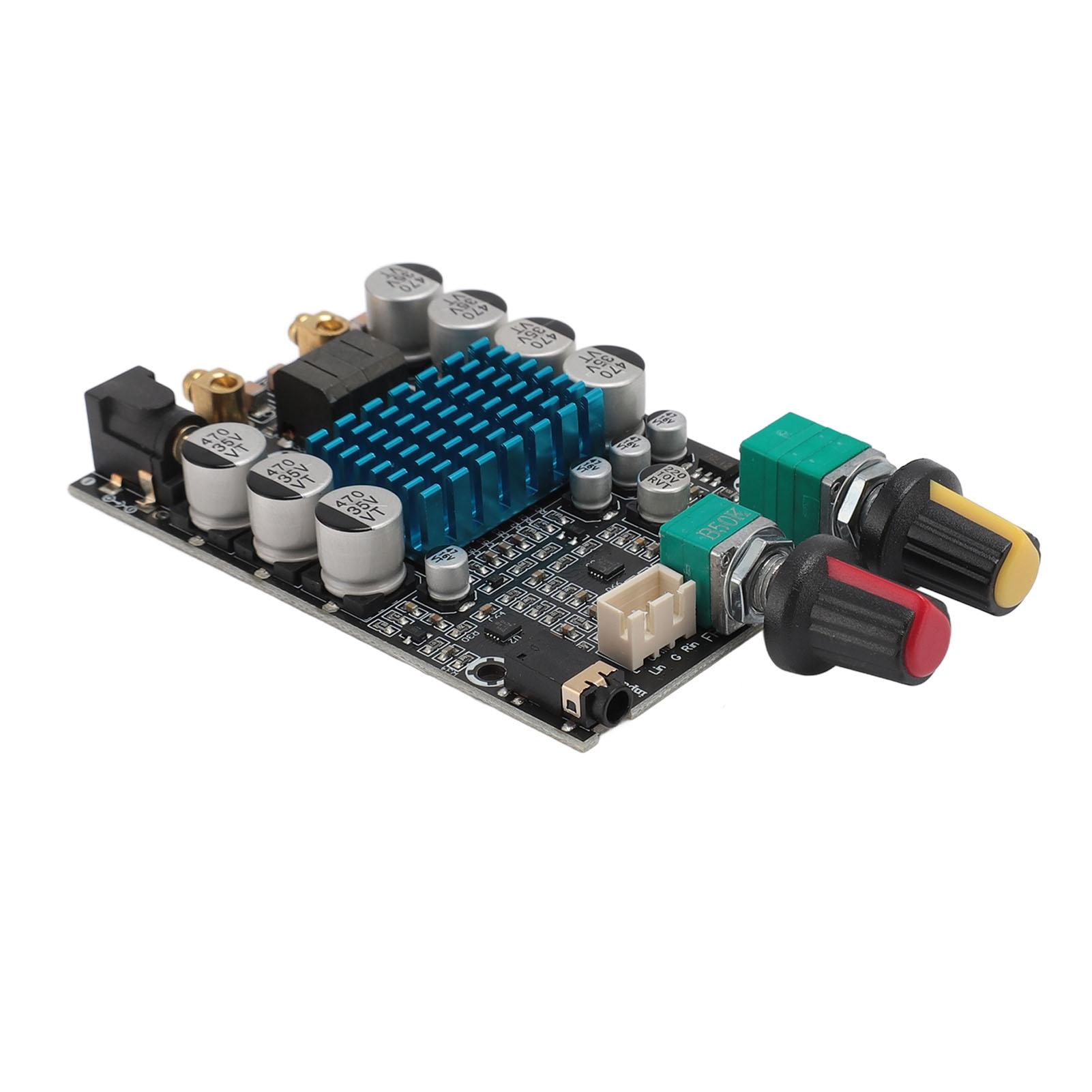 Subwoofer-Verstärkerplatine, Mono, 100 W, Hochleistungs-Digitalverstärkermodul für DIY-Lautsprecher, Schwarz