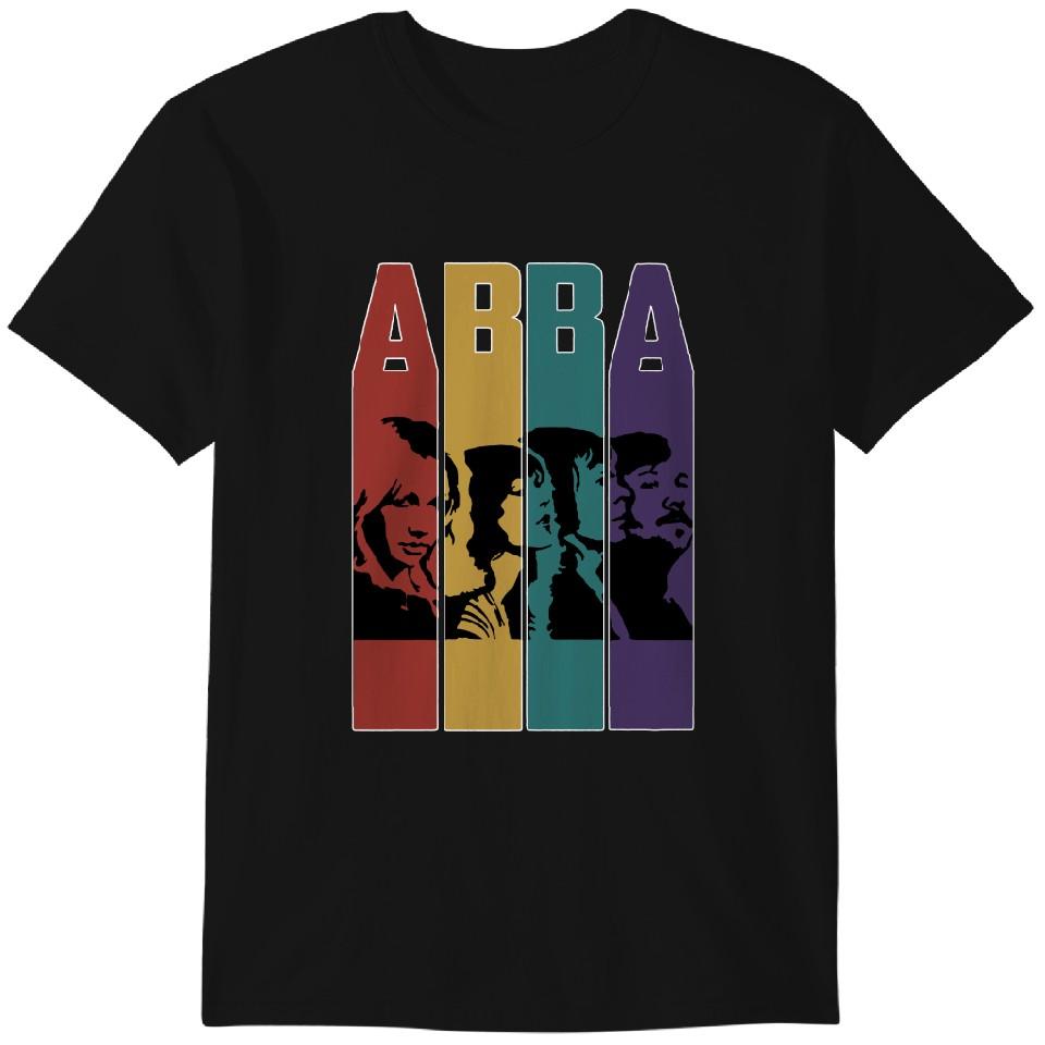 ABBBA Shirt, Vintage Abbba T-Shirt Merch Vintage Für Fans Geschenk ABBBA Band Shirt, Abbba T-Shirt Klassisches T-Shirt XL schwarz