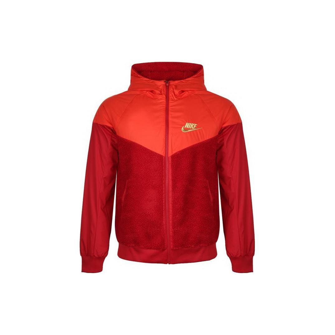 Nike Kinder Colorblock-Design Logo Bestickt Reißverschluss Hoodie Jacke Kinderjacken AA0069-687 L