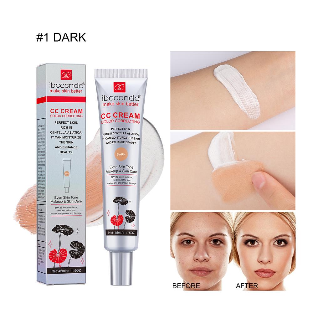 Korrigierende CC-Creme, feuchtigkeitsspendendes, wasserdichtes, schweißhemmendes Make-up vor dem Concealer, dauerhaftes Make-up für Frauen, schützt die Haut #1