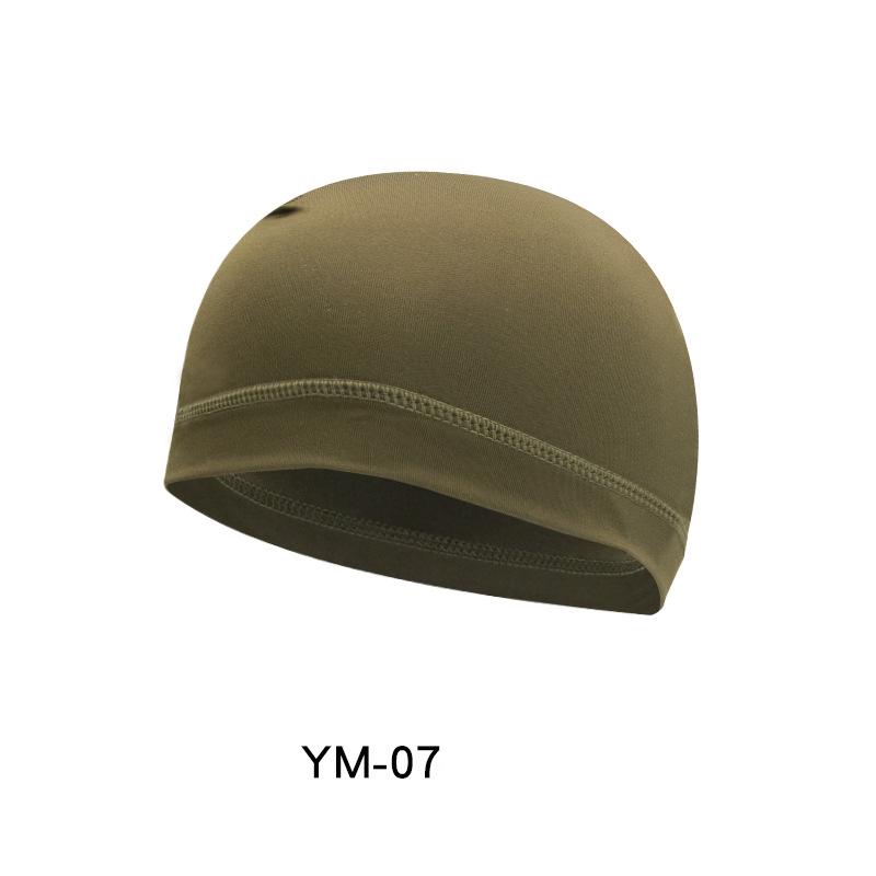 Männer Militär Sommer Atmungsaktive Beanie Hut Einfarbig Skullies Hip Hop Dance Cap Unisex Dünne Straße Chapeau grün
