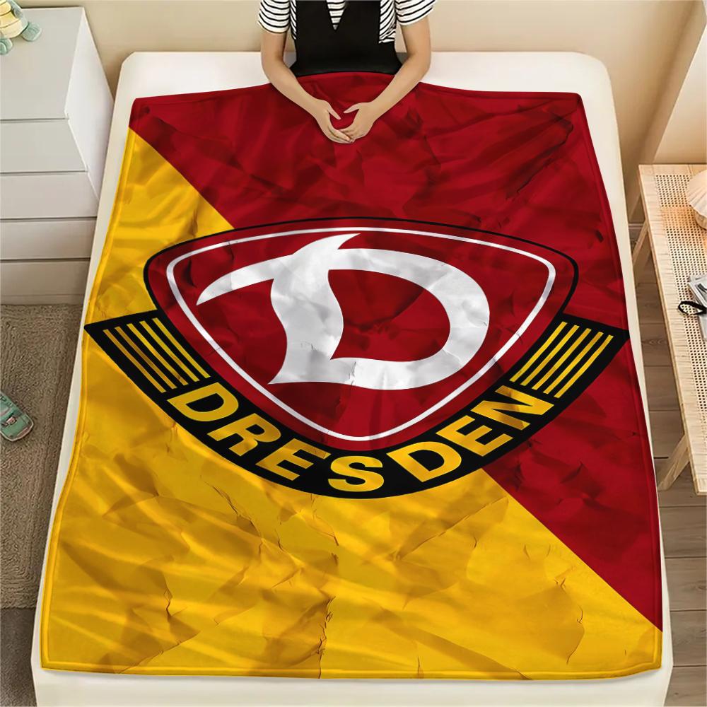 1 Stück SG Dynamo Dresden Druck Flanelldecke, Hohe Qualität für alle Jahreszeiten, Heimdekoration, Wärme und Komfort, Perfekt für Weihnachtsgeschenke 150cm x 200cm