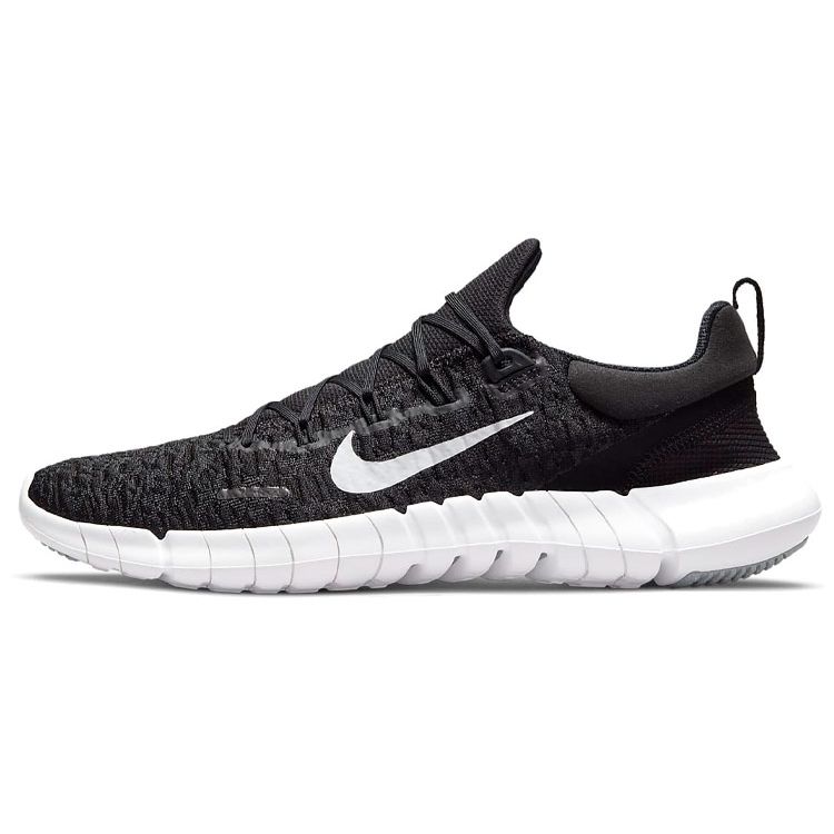 Nike Free Run 5.0 Schwarz Weiß Herren Sneaker Dunkelrauchgrau CZ1884-001 43