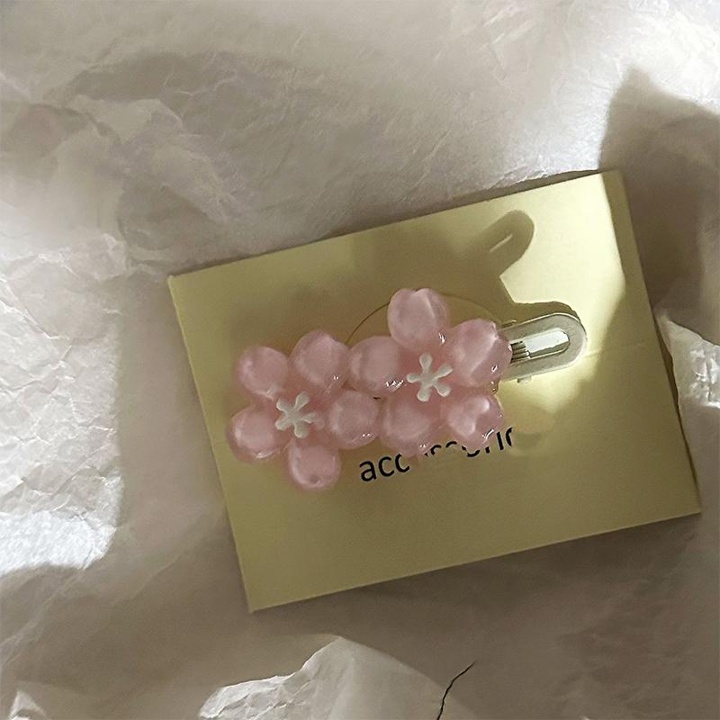 Sommer Frische Blume Haarnadel Süße Mädchen Sakura Seite Clips Pony Haar Clips Für Frauen Headwear Haar Zubehör