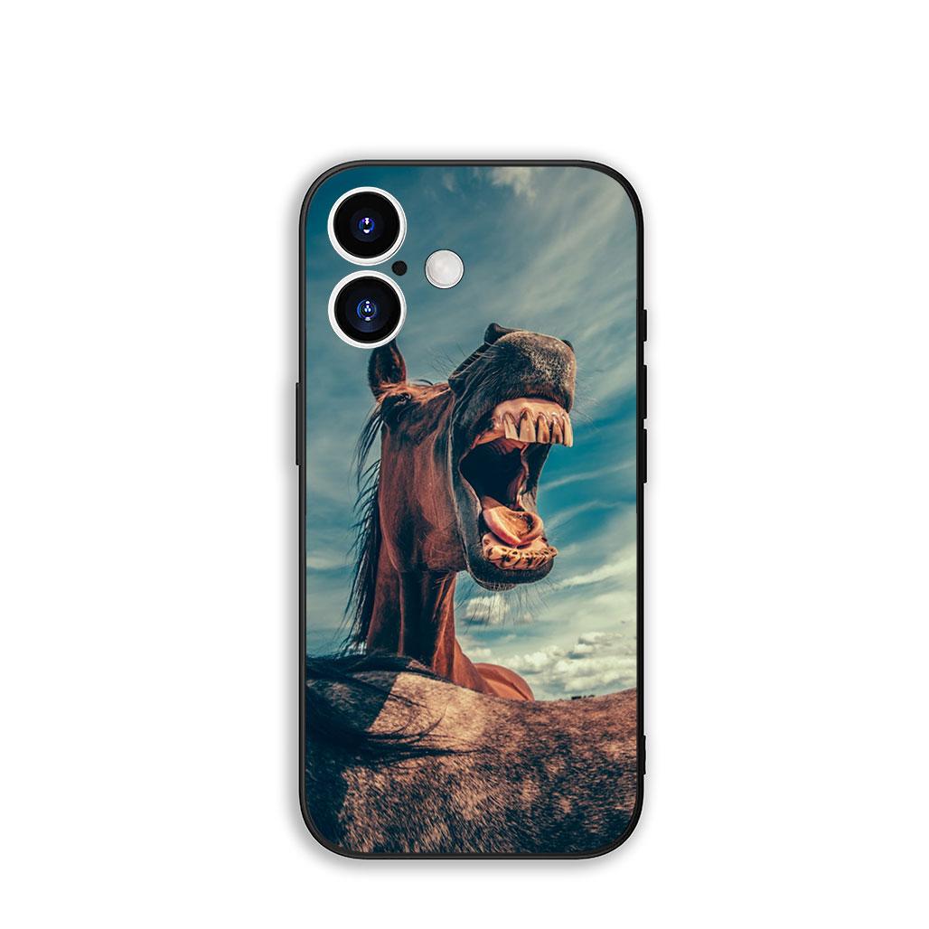 Handyhülle Wildes Pferd Cool für Samsung Galaxy A36 A17 A26 A07 A35 A54 A53 A13 A33 A34 S8 S9 S20 S21 FE S10 Plus Hülle Galaxy S10 Lite