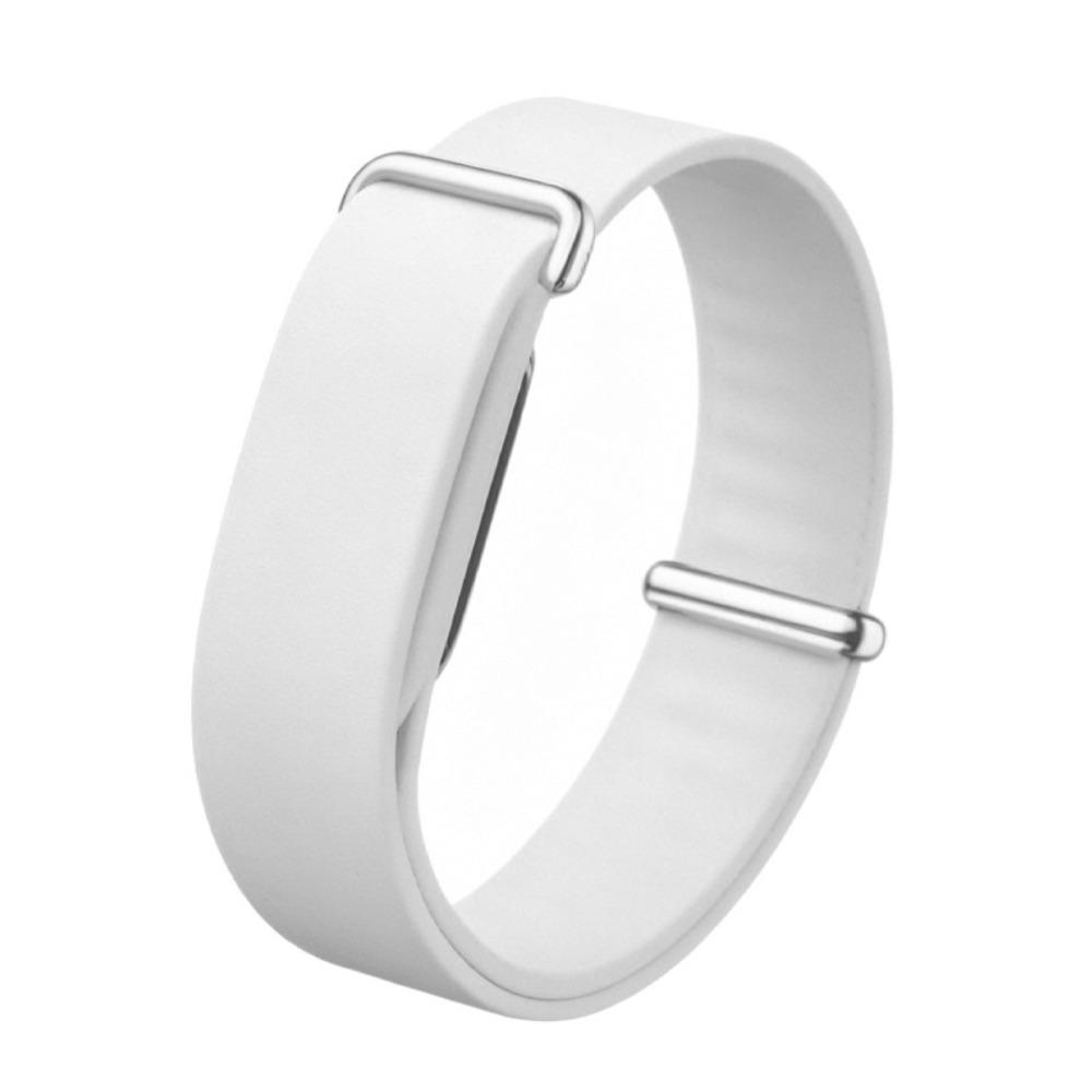 Silikon Sportband Weiches Ersatzarmband für Google Fitbit Air für Männer Frauen weiß
