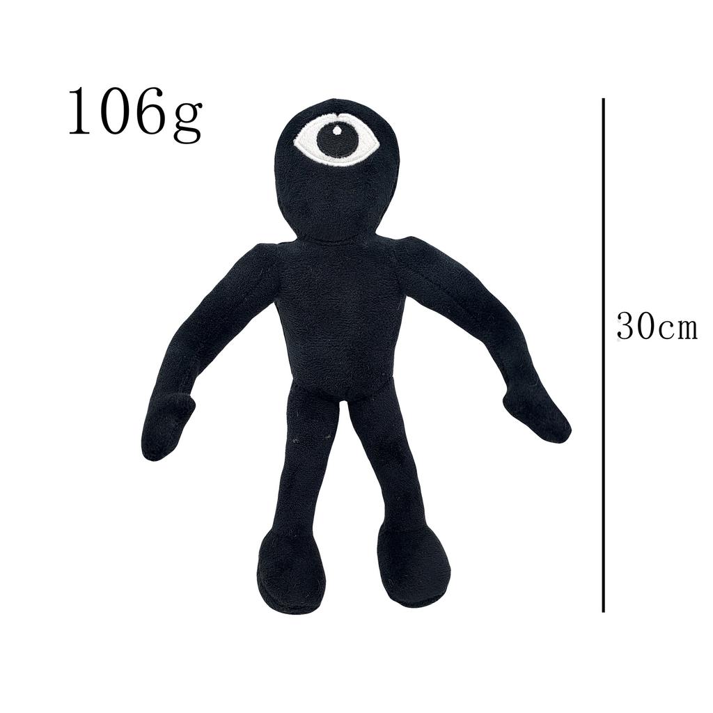 30 cm Türen Roblox Plüschtiere Puppe Horror Spielfigur Minifigur Weiche gefüllte Plüschtiere für Kindergeschenke B black