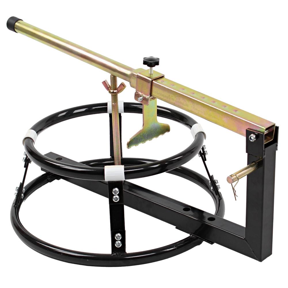 Reifenwechselständer für 15-Zoll- bis 20-Zoll-Motorrad-Dirt-Bikes, manuelle Reifenmontiermaschine für die Garage zu Hause schwarz