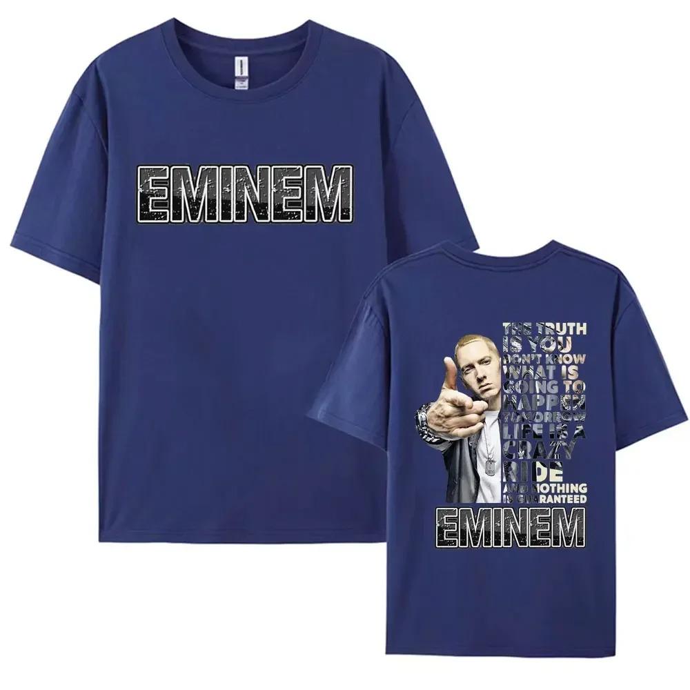 2026 Rapper Eminem Neues Album Grafikdruck T-Shirts Herren Damen Hip Hop Trend Kurzarm T-Shirt Sommer Baumwolle T-Shirt für Fans Geschenk 4XL