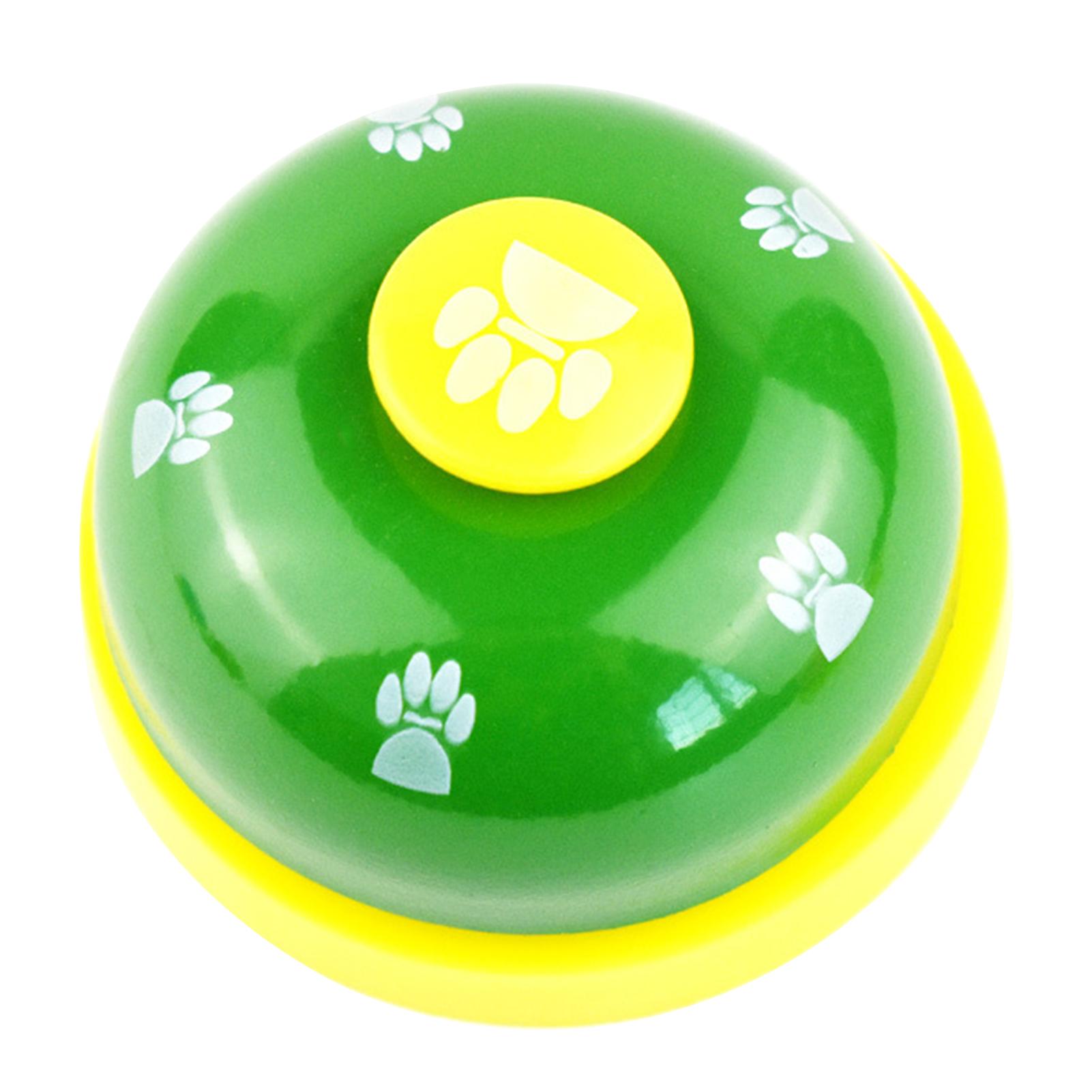 Haustier-Trainingsglocke Die Hundeklaue druckt Haustier-Reaktionstrainingsglocke Haustier-Intelligenzspielzeug