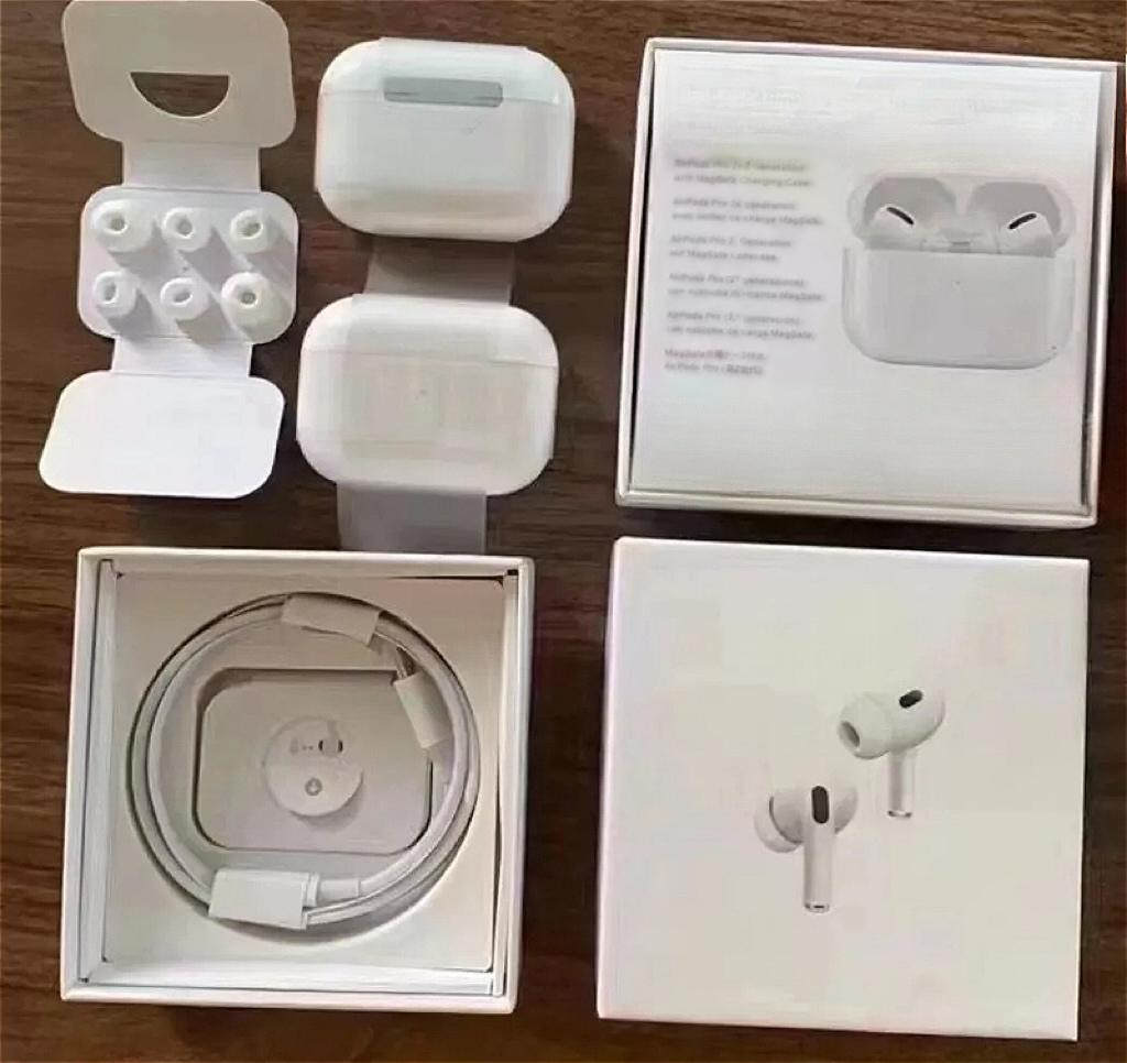 2025 Pro5 1:1 Kabelloses Headset, In-Ear-Stereo-Bluetooth-Ohrhörer, Rauschunterdrückung, HD-Anruf-Kopfhörer, Musik-Sport-Kopfhörer mit Ladebox weiß