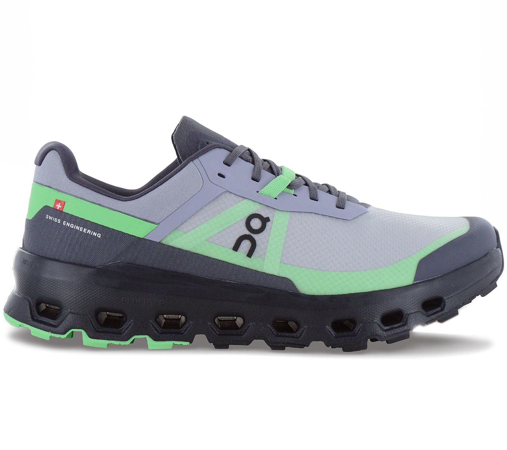 ON Running Cloudvista 2 - Herren Trail-Running Schuhe Laufschuhe Lilac-Black 3ME30110522 ORIGINAL EU 42 US 8.5 graue