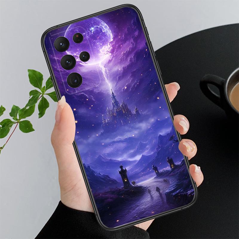 Liebe Lila Ästhetischen Telefon Fall Für Samsung A52S A21S A33 A23 A13 A14 A32 A52 A53 A54 A51 A71 M51 A71 4G