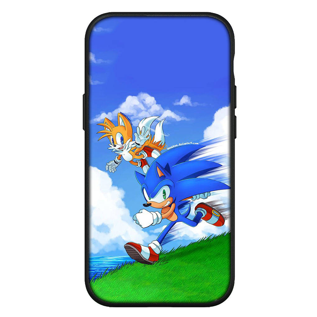 Hülle für iPhone 15 14 Xiaomi Redmi Note 13 12 11 Pro Max X 8 7 9 XR Samsung Galaxy S24 S23 9C OPPO A15 Huawei Sonic Hedgehog Forces Comics Handyhülle for Xiaomi Poco C51 4G terra