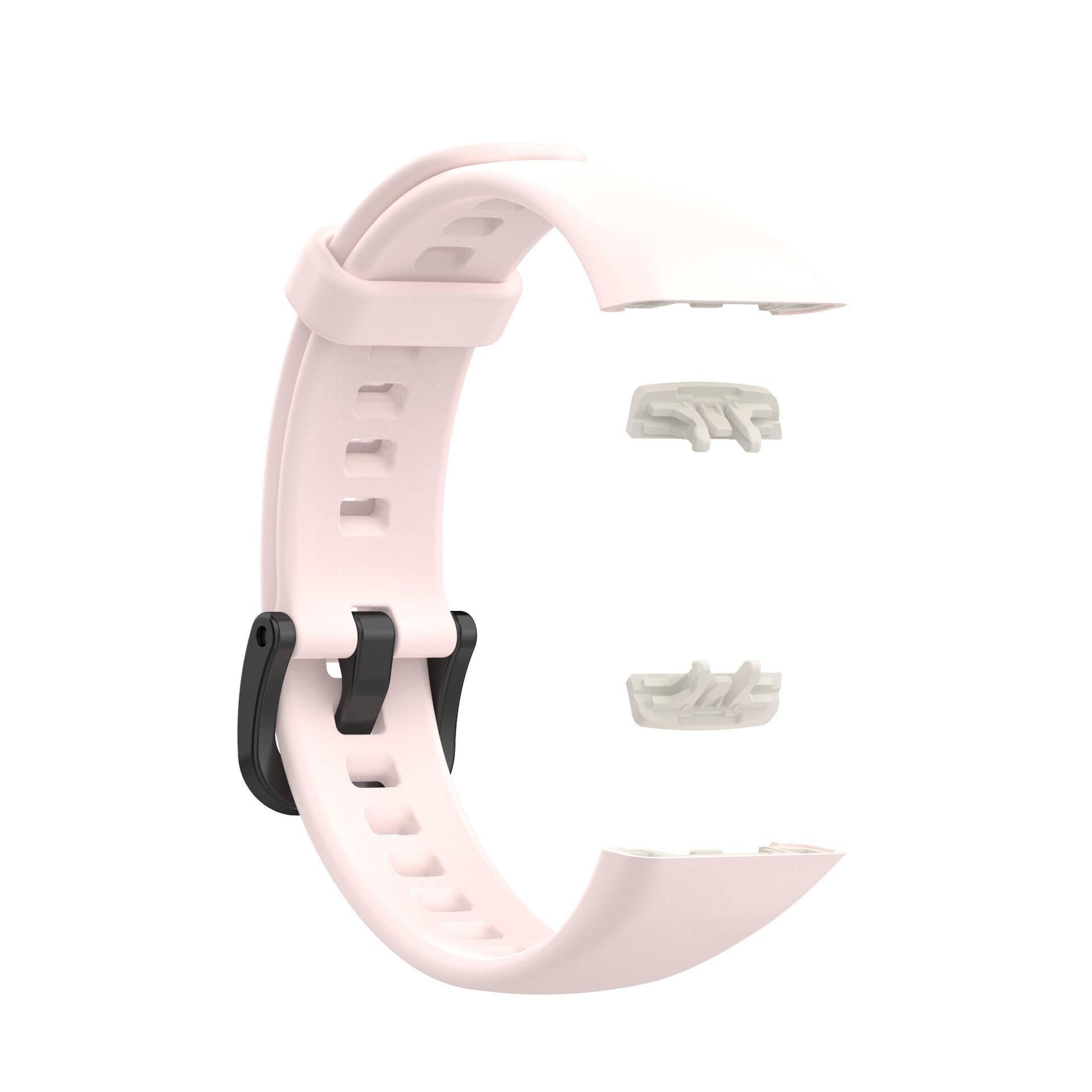 Weiches Silikon-Sportarmband für Huawei Band 6, Smart-Armband, Ersatzarmband für Huawei Watchband 6, Honor Band 6 For Honor Band 6 rosa