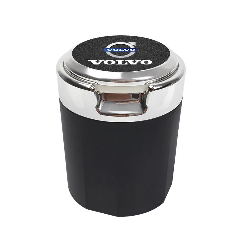 Volvo Auto Innenraum Aschenbecher Rauch Asche Aufbewahrungsbecher Zubehör für Volvo XC90 V90 V60 XC60 V40 EC40 EX40 S80 S60 S90 C40 XC40 V7