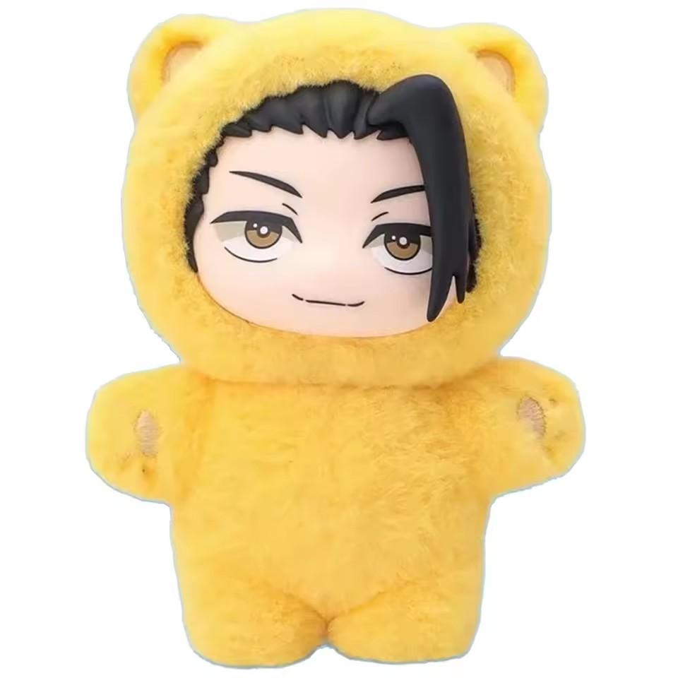 Original Eaki „Jujutsu Kaisen“ Staffel 2 Katzenpark-Feier Fünf Taoisten Blind Box Plüsch Handtaschen-Serie Modell Anhänger Other beige