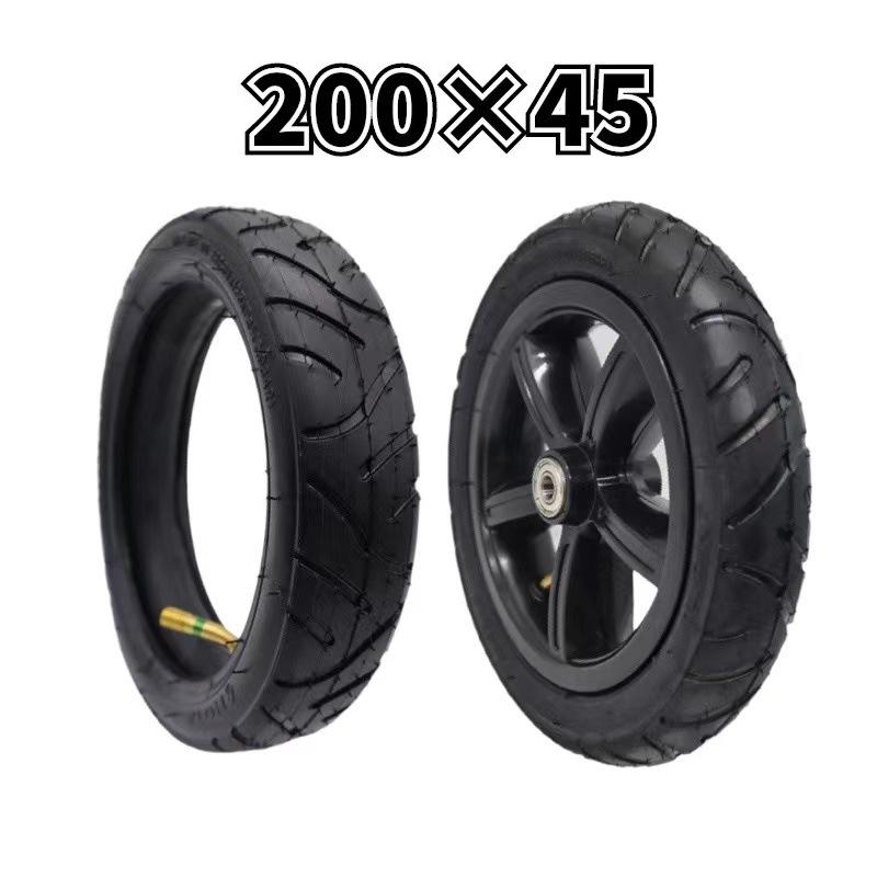 8x1 1/4 (200x45) Elektroroller Luftreifen & Komplettrad (8mm Innendurchmesser) Outer Tire