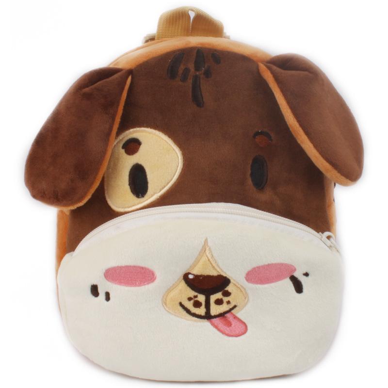 3D Mode Kinder Schultaschen Cartoon Druck Plüsch Kinderrucksack Kindergarten Jungen und Mädchen Schultaschen Mini Rucksack Schultasche