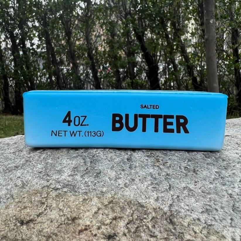 Lebendige Farben Weich Langsamer Rückprall Butterstange Quetschspielzeug Realistisches Dekompressions-Fidget-Spielzeug Stressabbau Entspannung Geschenk