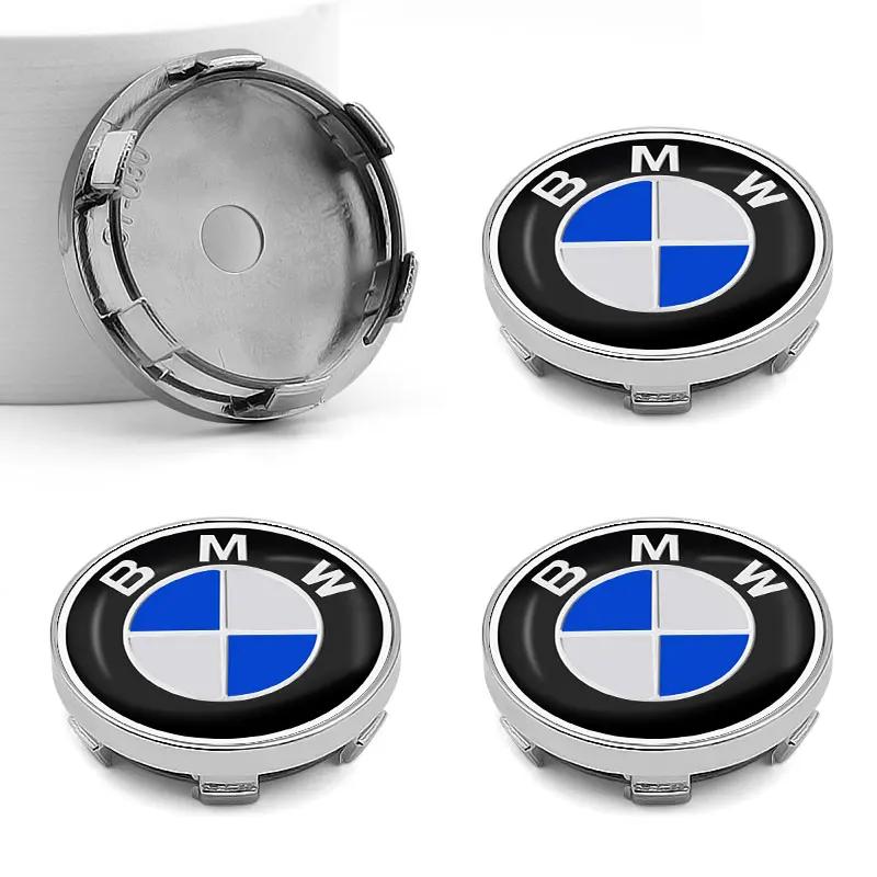 4 Stück 60MM Auto Radmitte Nabenkappe Autozubehör Für BMW M Performance E53 E60 E61 E62 E70 E71 E83 E84 E87 X2 X3 X4 X5 X6