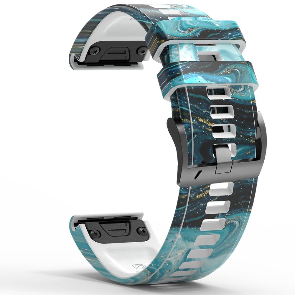 26mm 22mm Silikonarmband für Garmin Fenix 8 E 7X 7 6X 6 Pro 5X 5 Plus Smart Watch Band Epix Pro Gen 2 47/51mm Enduro 3 Armband 22mm Fenix 8-E(47mm)