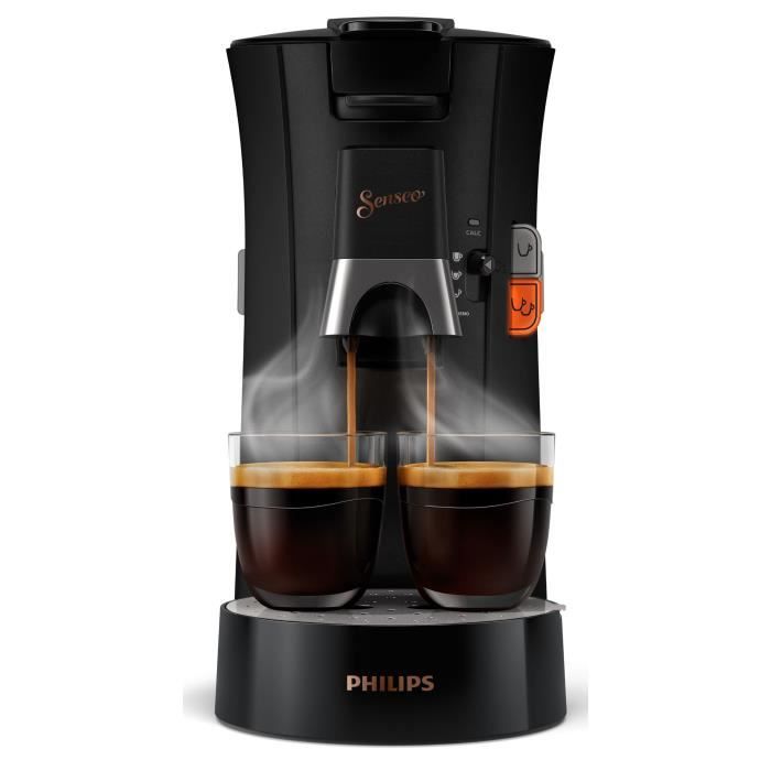 Kapselkaffeemaschine - PHILIPS - SENSEO Select - Intensity Plus, Crema Plus - Schwarz schwarz