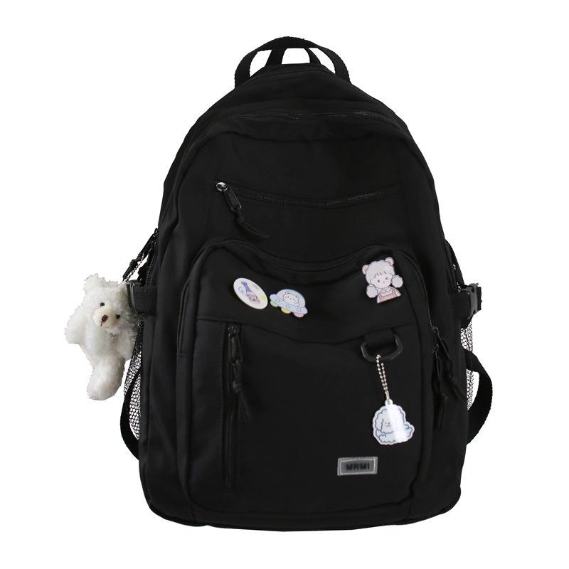 Koreanische Version von Workwear-Rucksack mit großem Fassungsvermögen, neuer Stil, Schultasche für Jungen und Mädchen, College-Studenten, Campus-Rucksack single bag
