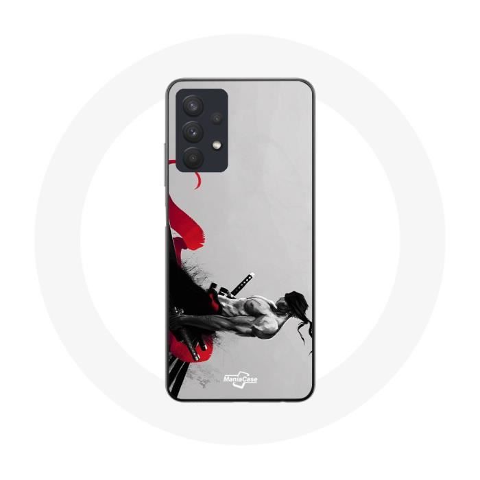 Hülle für Samsung Galaxy A32 5G One Piece Manga Zoro Manga