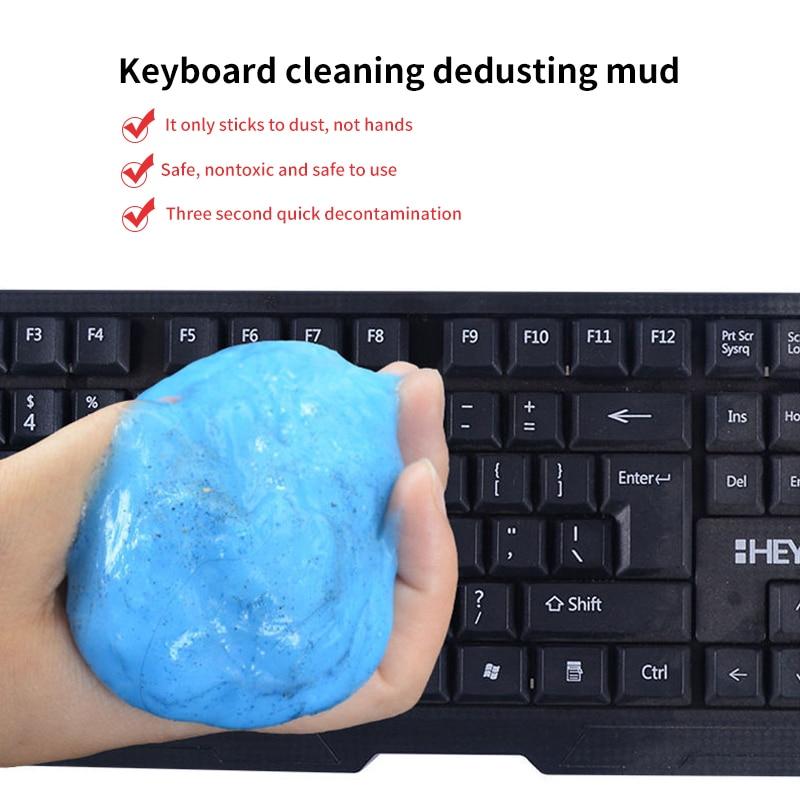 Auto Waschen Innen Auto Reinigung Gel Schleim Für Reinigung Maschine Auto Vent Magie Staub Entferner Kleber Computer Tastatur Schmutz Reiniger