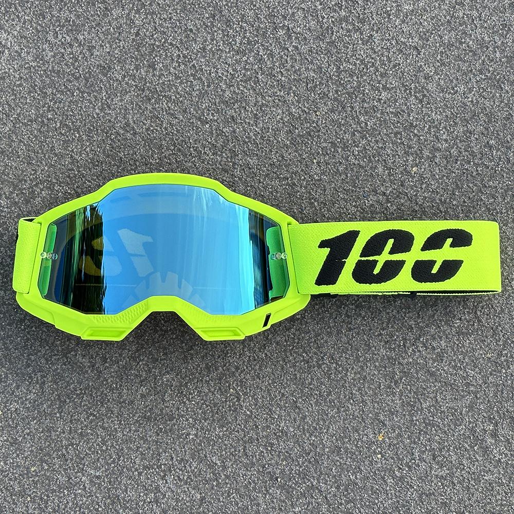 100 Motocross Brille MX Offroad Maske Helme Brille Ski Sport für Motorrad Dirtbike Brille