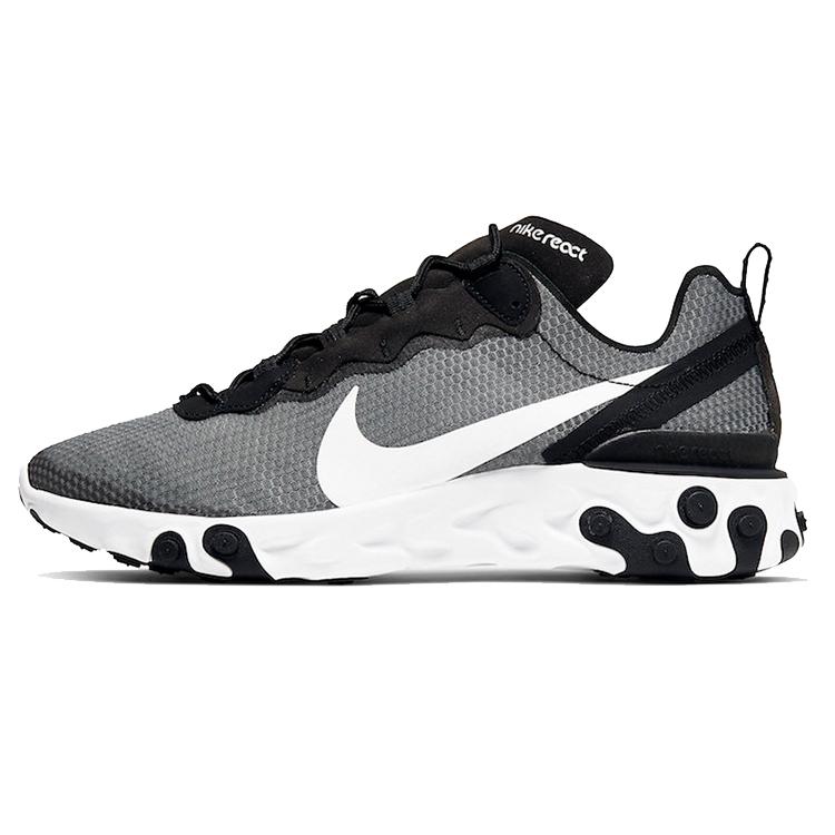 Nike React Element 55 Se Schwarz Weiß CI3831-002 40