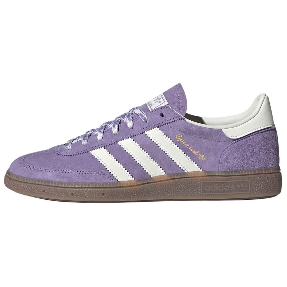 Adidas Originals Handball Spezial Klassisch Vielseitig Langlebig Low-Top Sneaker Unisex Sneaker Lila Weiß KI5935 35⅔