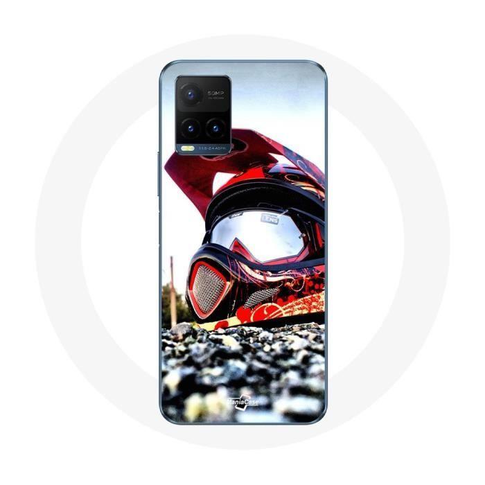 Coque pour Vivo Y21s 2021 / Y21 2021 Casque MotoCross