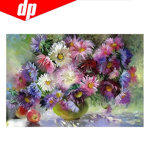 5D DIY Diamant Malerei Kreuzstich Floral Ikebana Diamant Stickerei Bild voller Runde Diamant 20X30