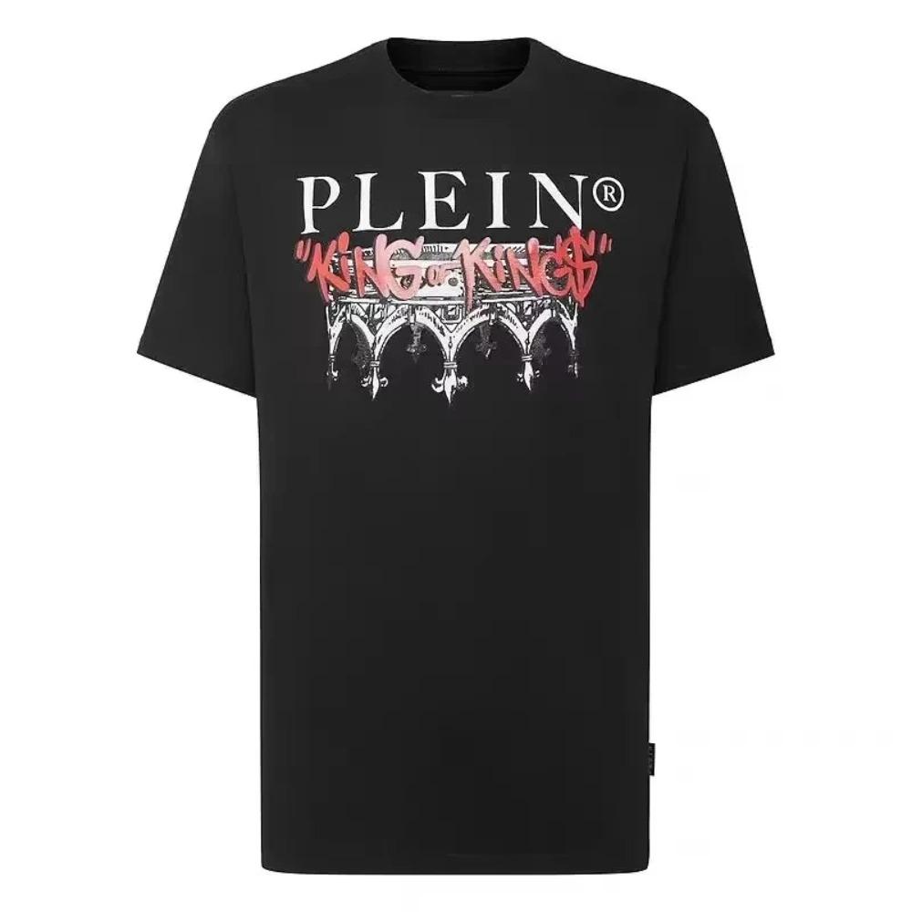 Neues Skull Hochwertiges Damen T-Shirt Marke Kurzarm T-Shirt Designer Tee Luxus Herren T-Shirt Top Sommer Kinderbekleidung XXL schwarz