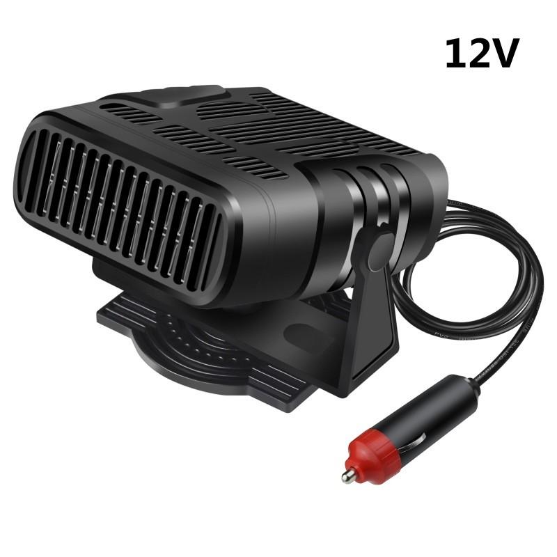 Auto-montierte Heizung, 12 V/24 V, Auto-Heizung, tragbare elektrische Kühlung, Heizventilator, elektrischer Trockner, Windschutzscheiben-Entferner, Demister, Defroster 12V