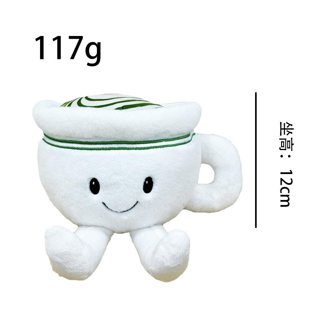 Neue 12cm Niedliche Mini Matcha Plüschpuppe Lustige Matcha Stoffpuppe Spielzeug Geburtstagsgeschenk Fans Sammeln Schreibtischdekoration 12cm