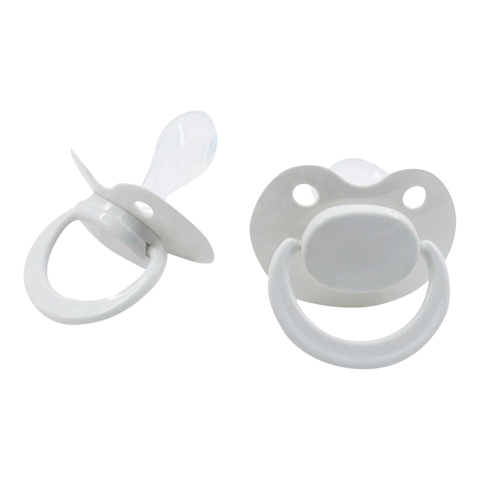 Schnullergröße für Erwachsene, Schnuller für Erwachsene, Baby-Silikon-Schnuller One Size