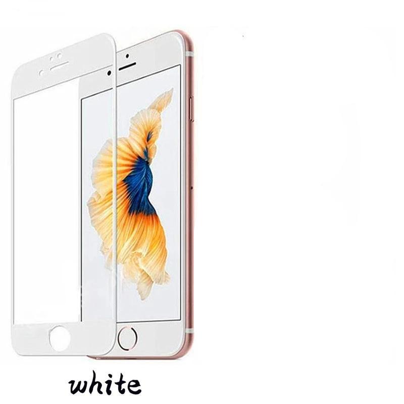 3 Stück Panzerglas für iPhone 17 16 15 14 11 12 13 Pro Max Displayschutz für iPhone X Xr Xs Max 7 8 6S Plus SE2020 Vollabdeckung Glas iPhone 6 Plus weiß